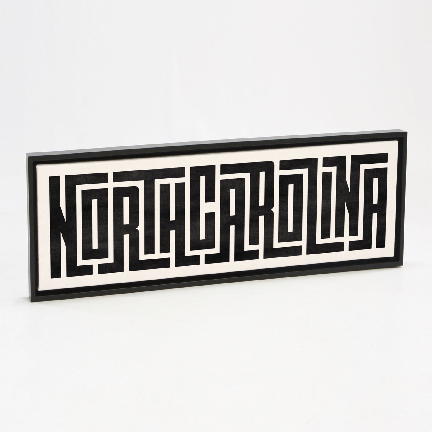 North Carolina - Typography Print