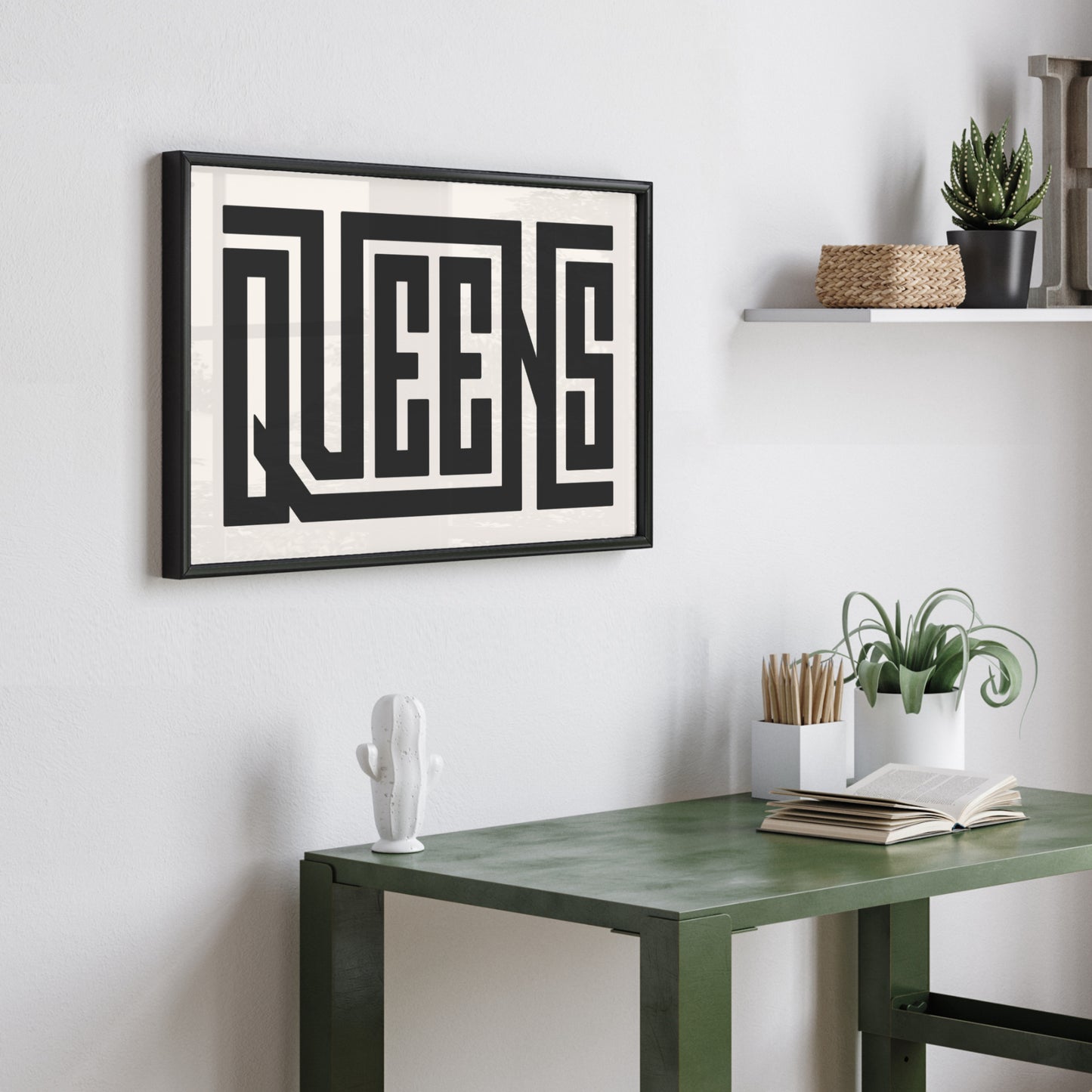Queens - Typography Print