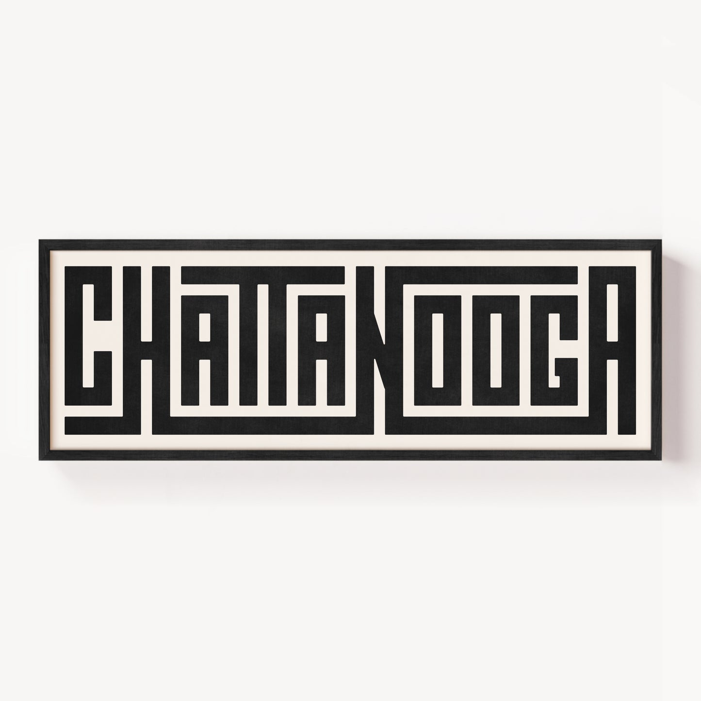 Chattanooga - Typography Print