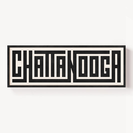 Chattanooga - Typography Print