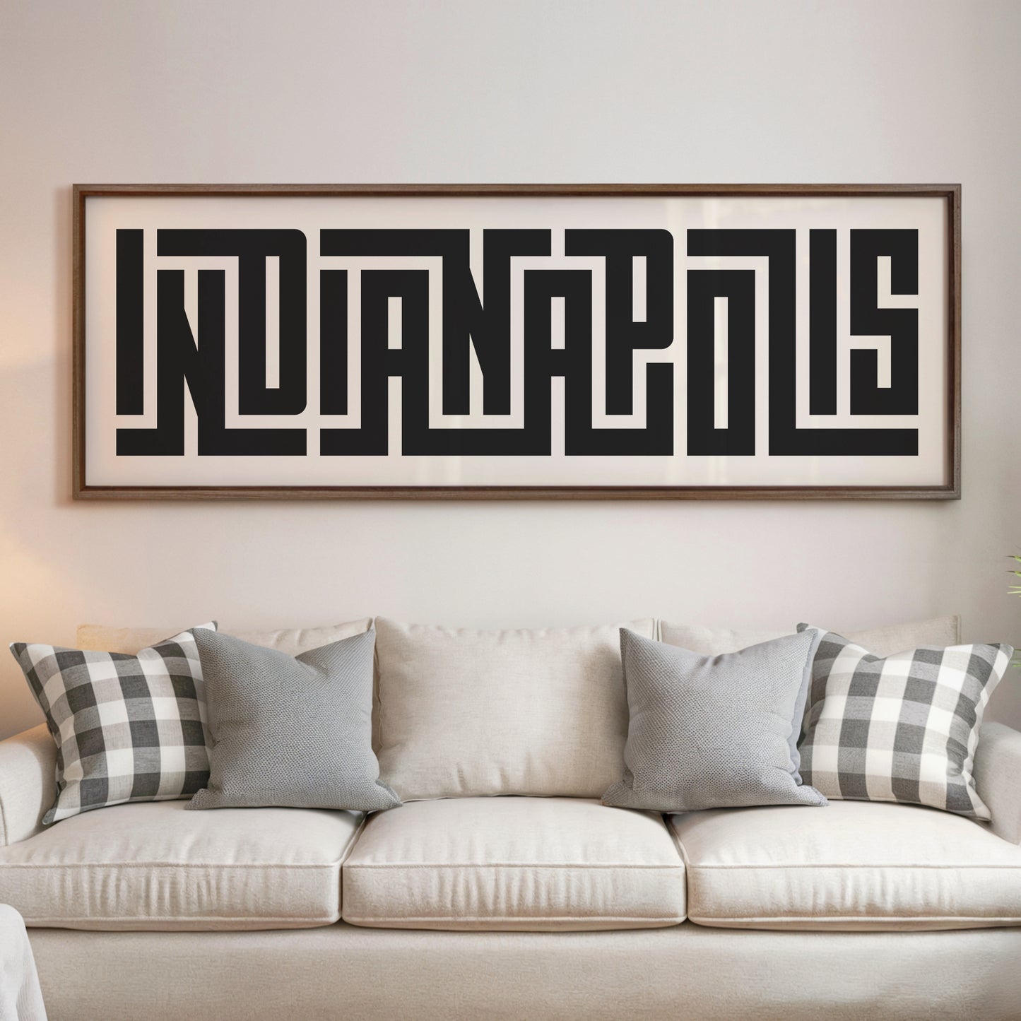 Indianapolis - Typography Print