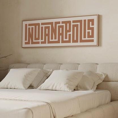 Indianapolis - Typography Print