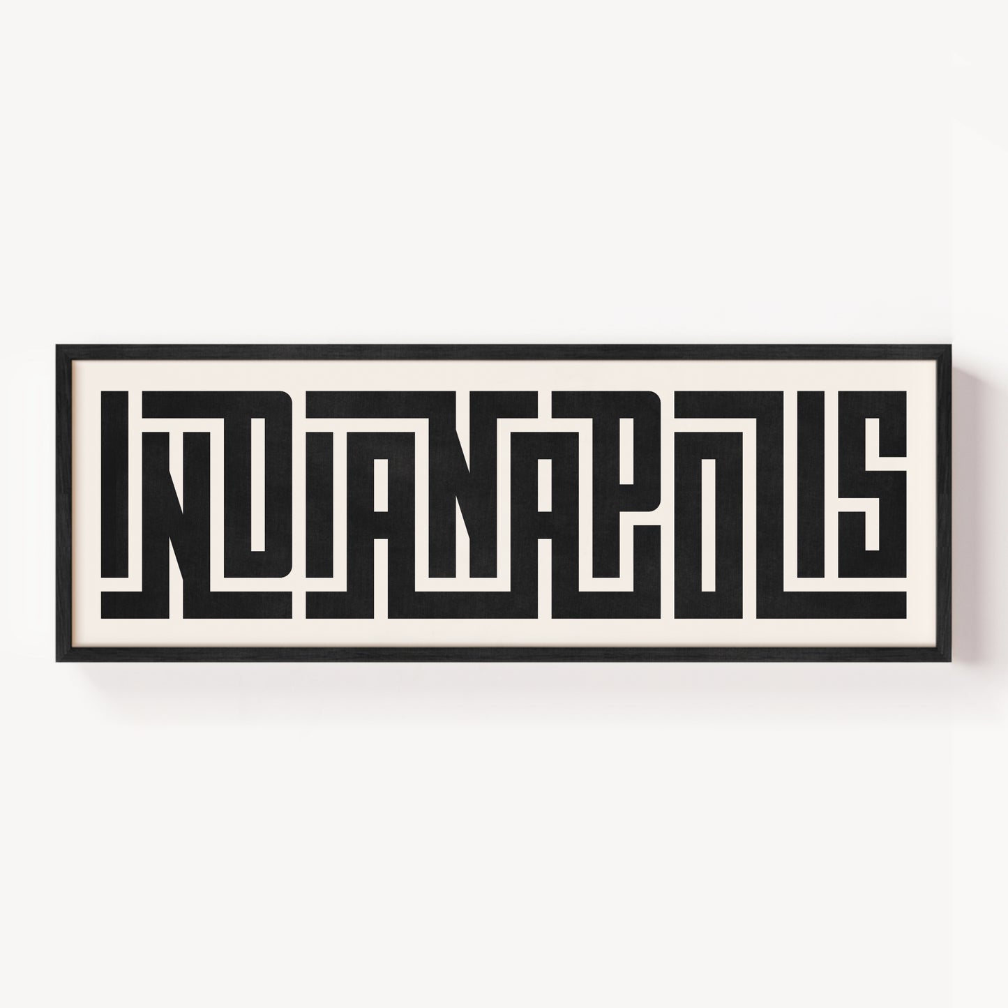 Indianapolis - Typography Print