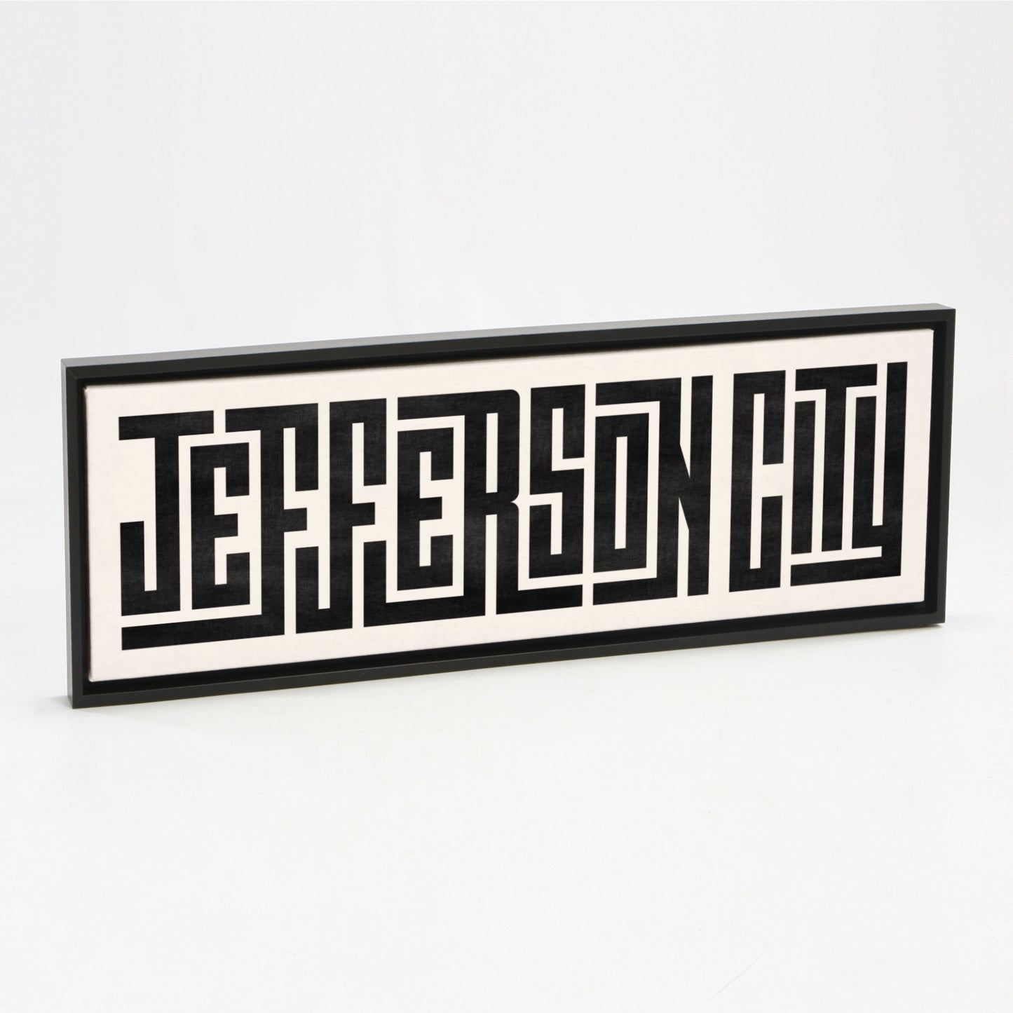 Jefferson City - Typography Print