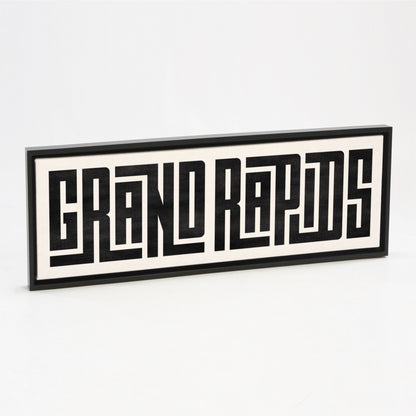 Grand Rapids - Typography Print
