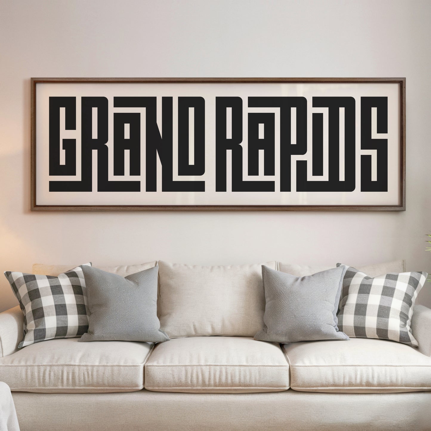 Grand Rapids - Typography Print
