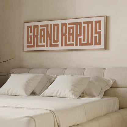 Grand Rapids - Typography Print