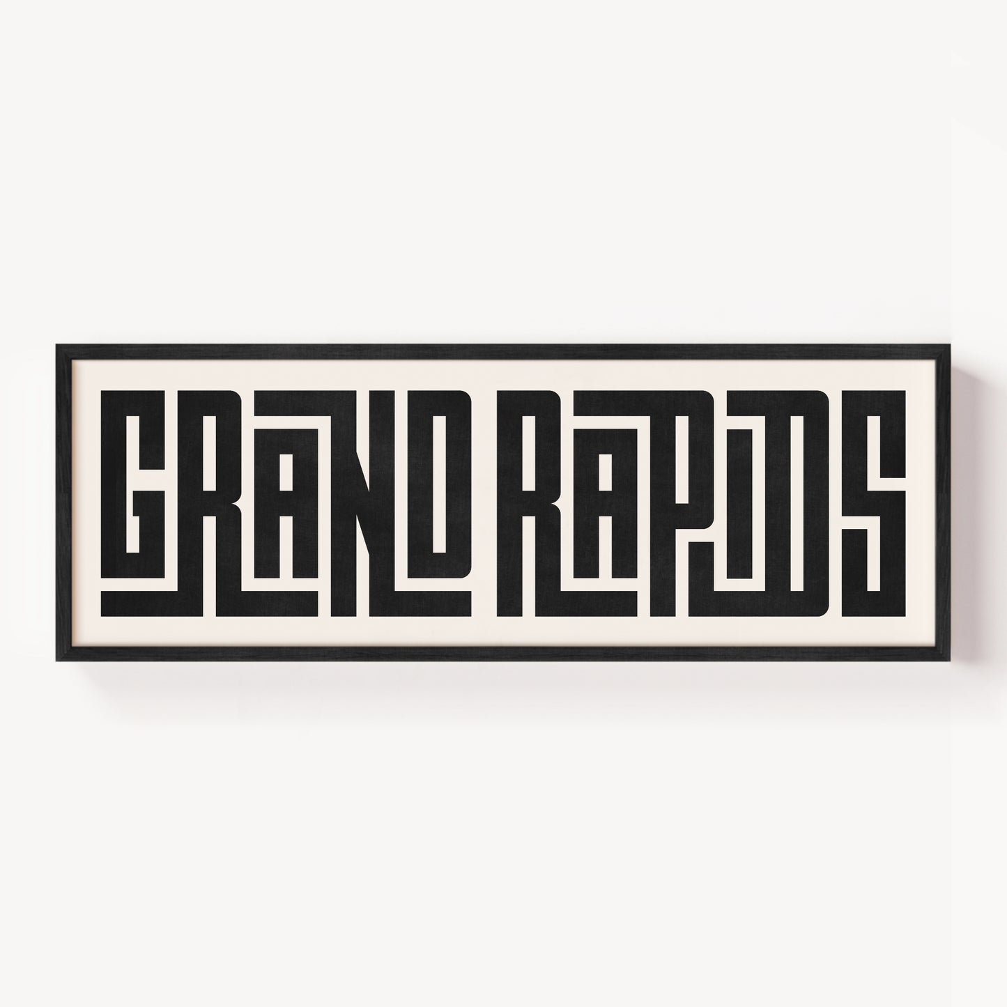 Grand Rapids - Typography Print