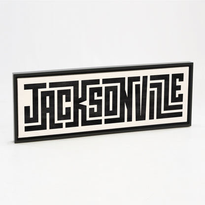 Jacksonville - Typography Print
