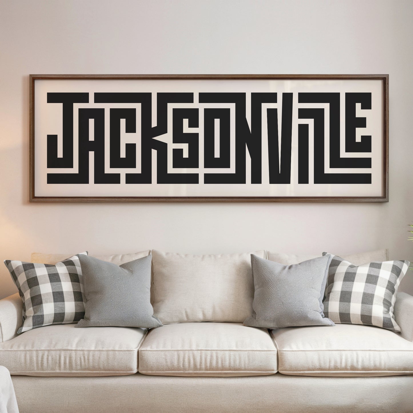 Jacksonville - Typography Print