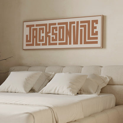 Jacksonville - Typography Print