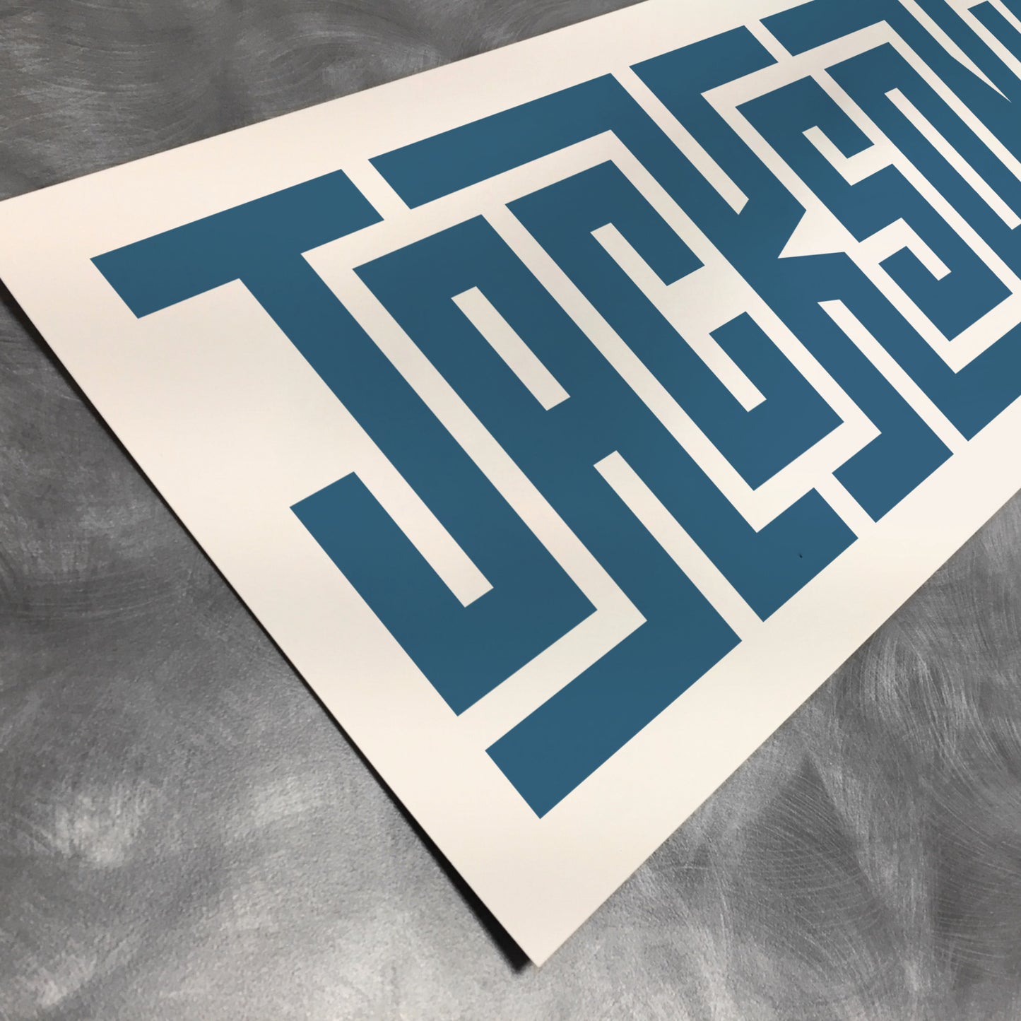 Jacksonville - Typography Print