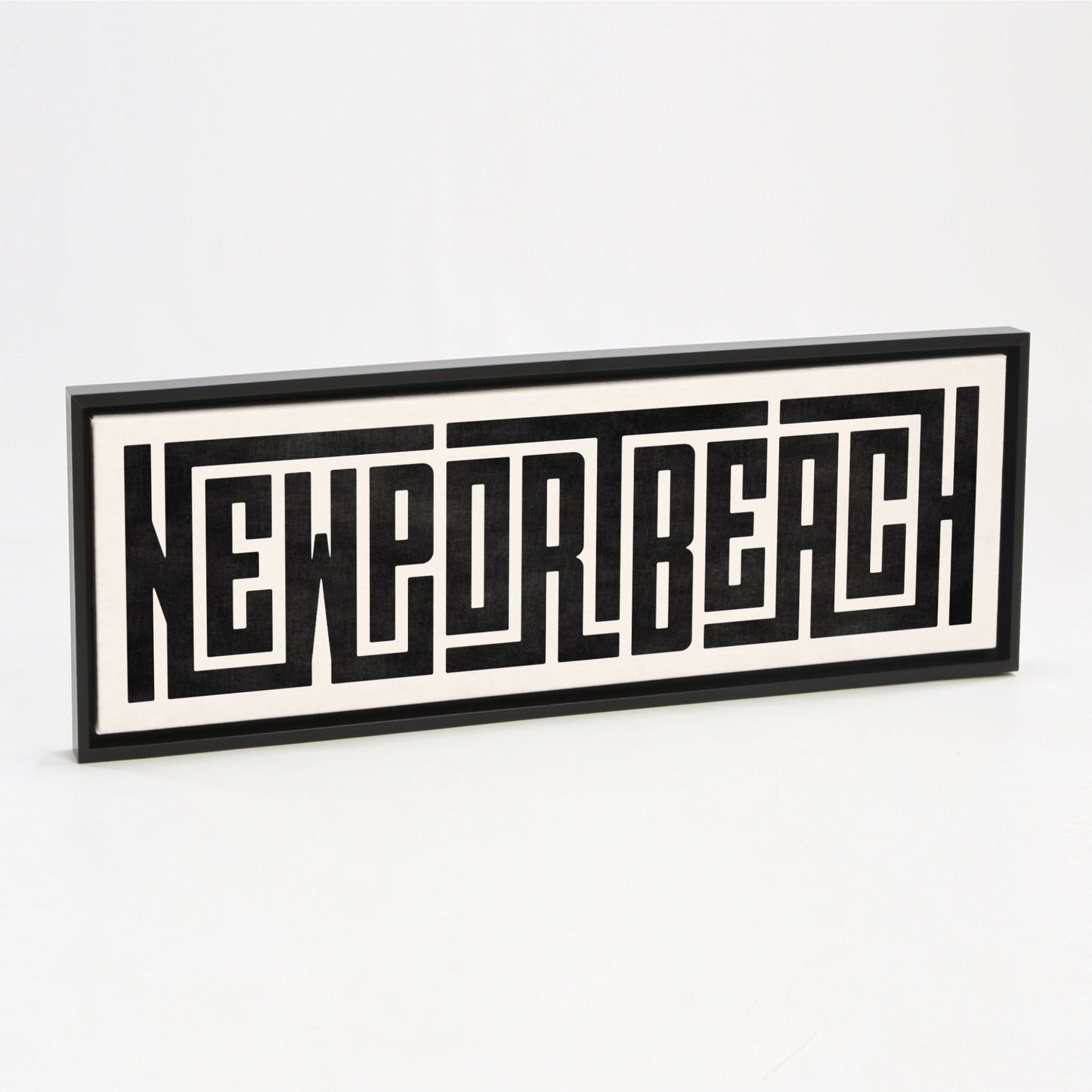 Newport Beach - Typography Print