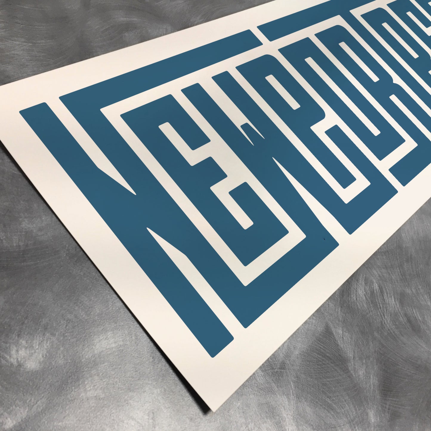 Newport Beach - Typography Print