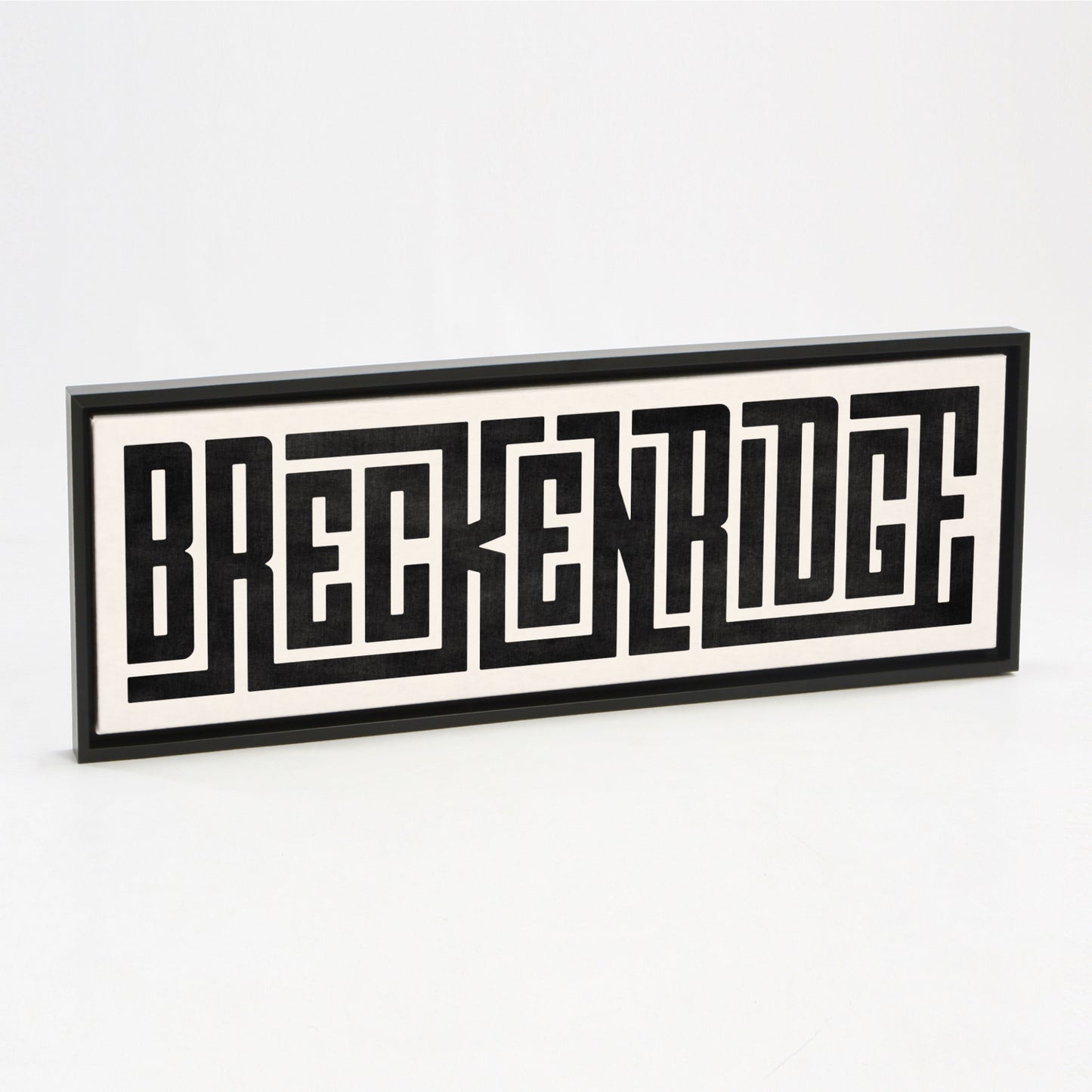 Breckenridge - Typography Print