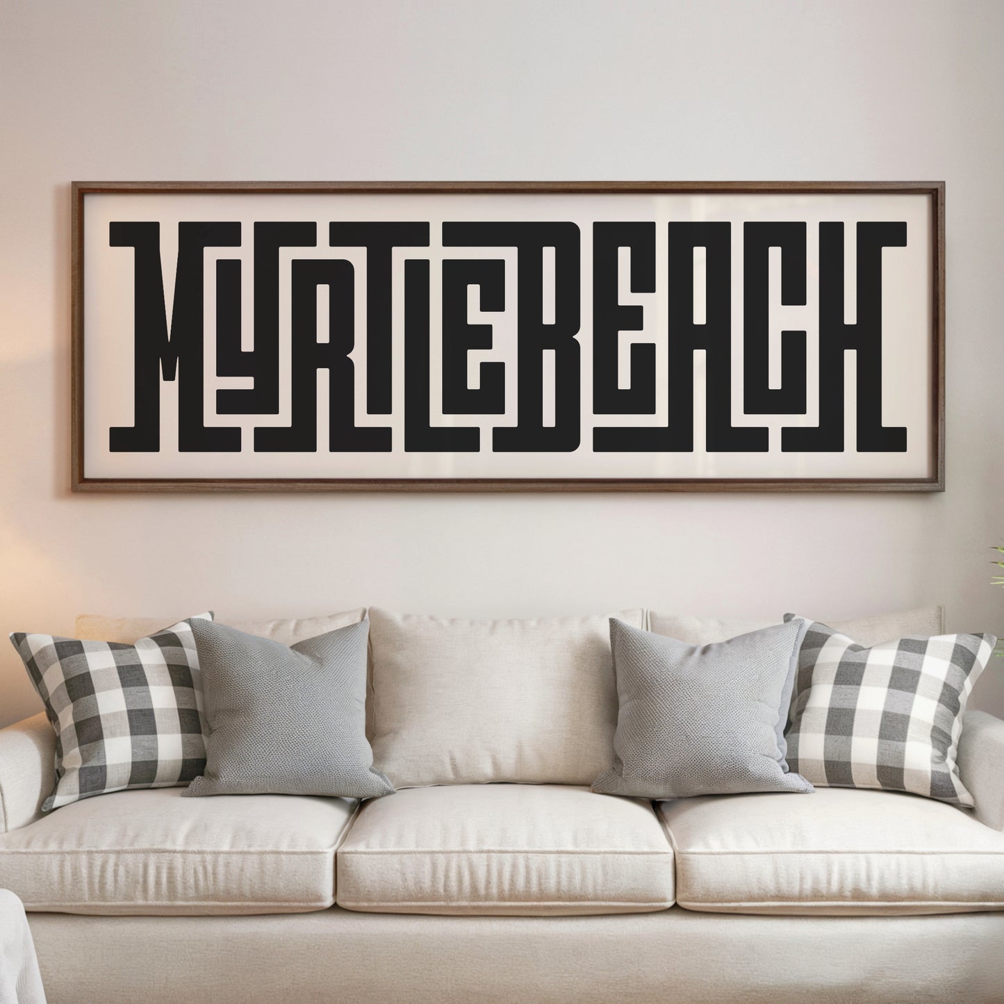 Myrtle Beach - Typography Print