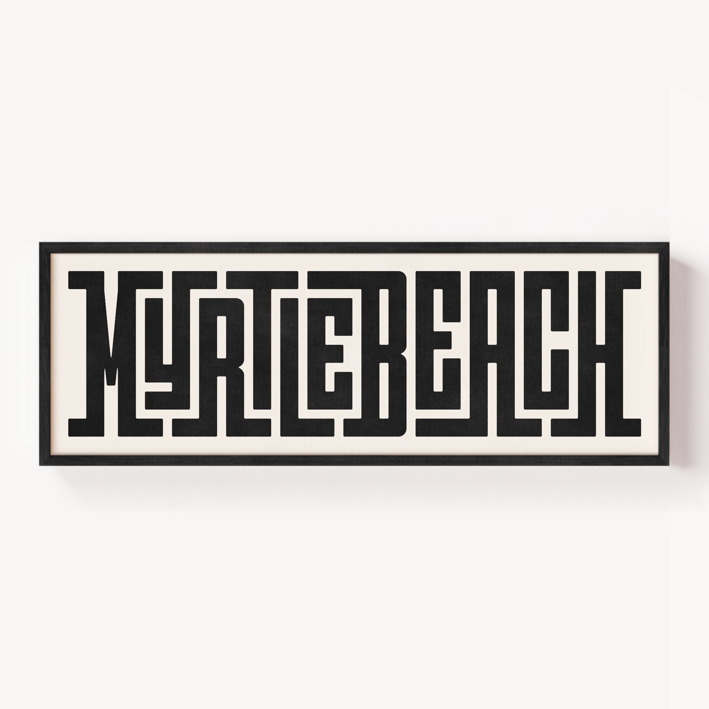 Myrtle Beach - Typography Print