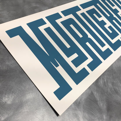 Myrtle Beach - Typography Print