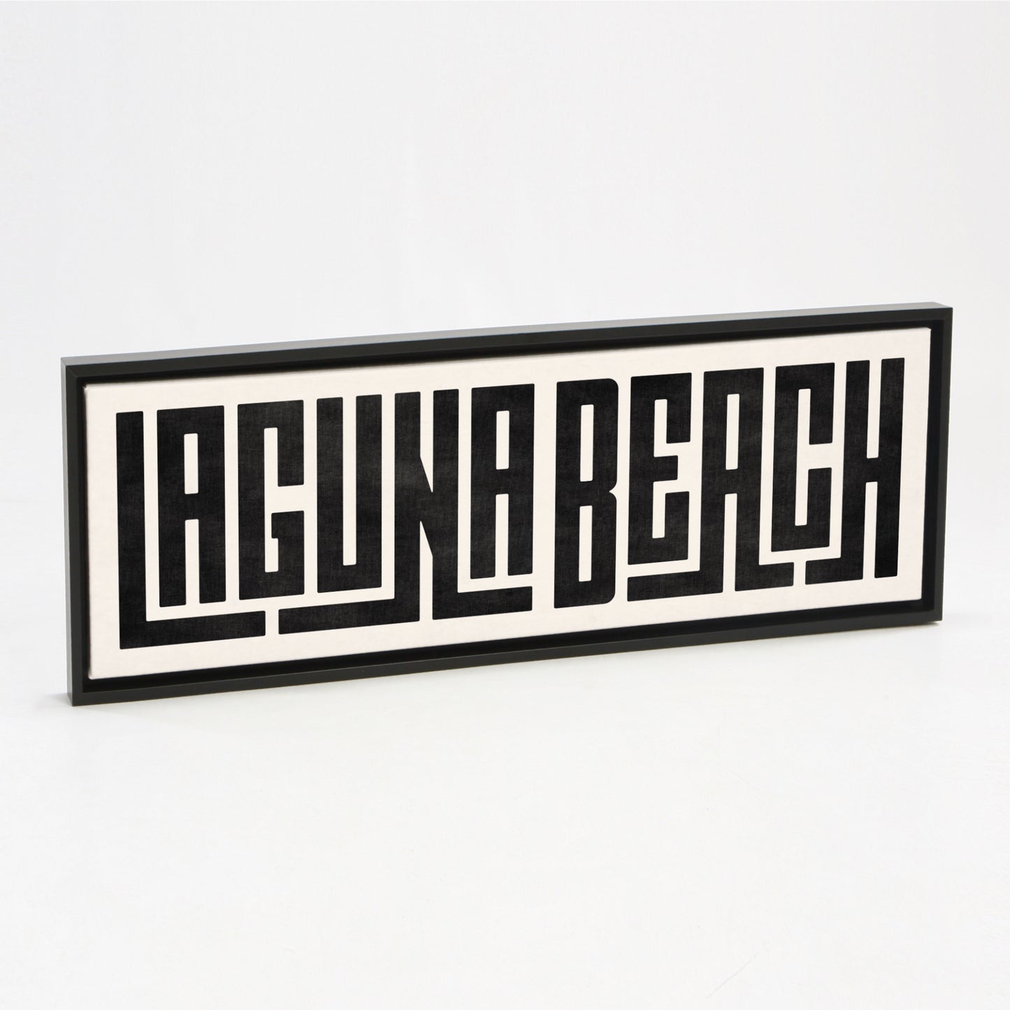 Laguna Beach - Typography Print