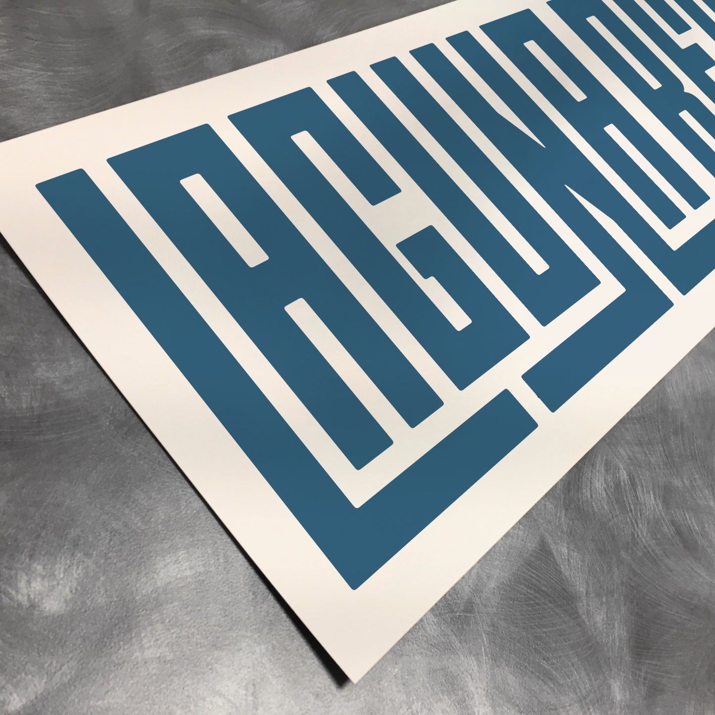 Laguna Beach - Typography Print