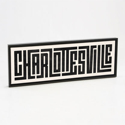 Charlottesville - Typography Print