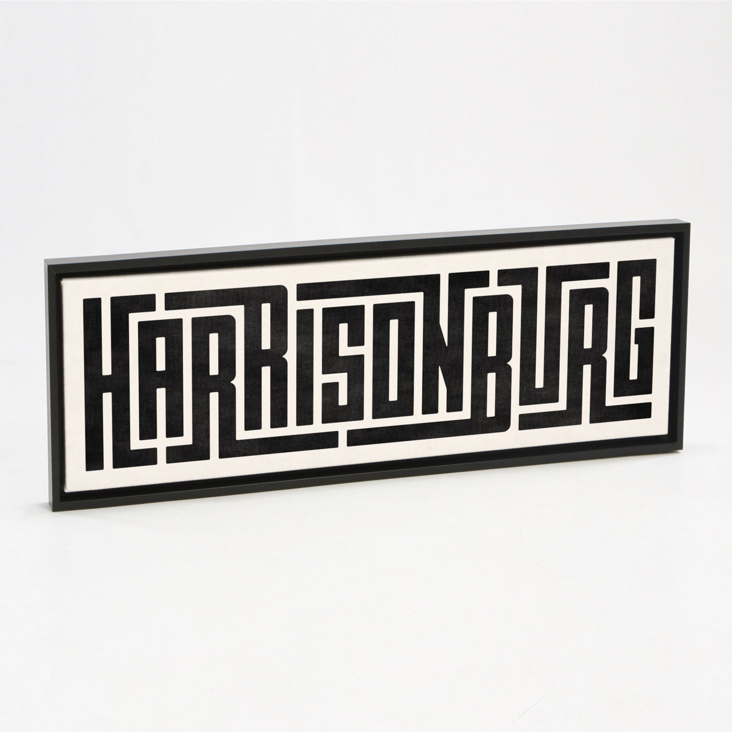 Harrisonburg - Typography Print