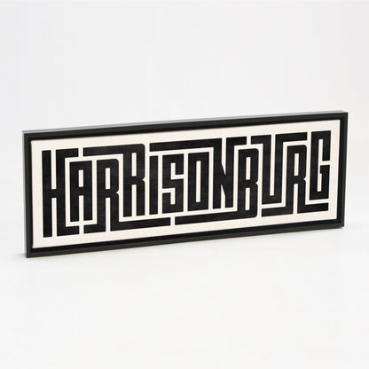 Harrisonburg - Typography Print