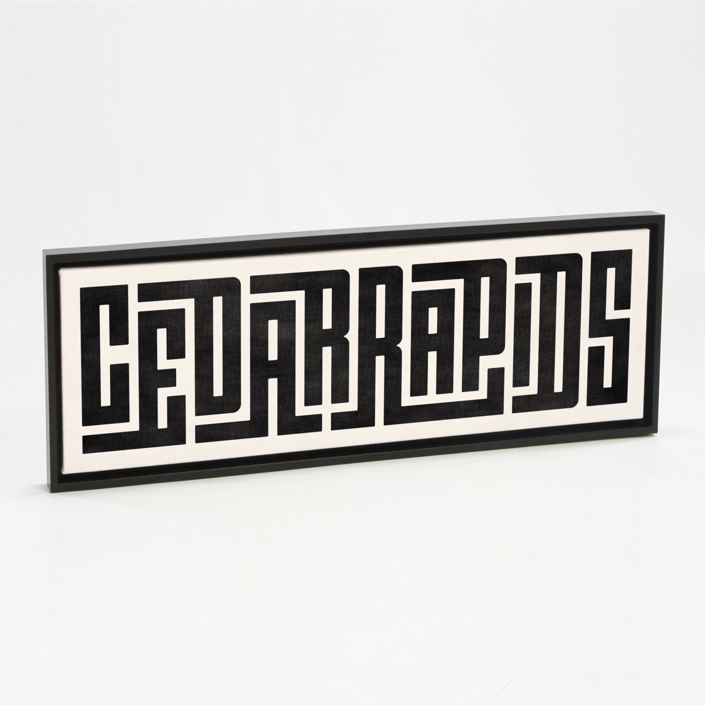 Cedar Rapids - Typography Print