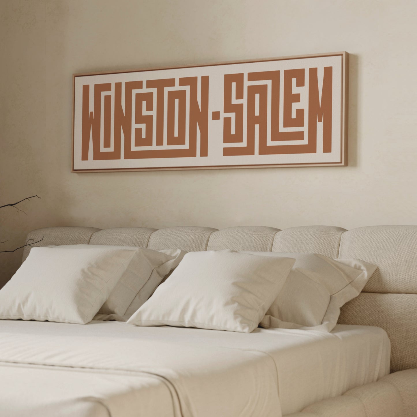 Winston-Salem - Typography Print