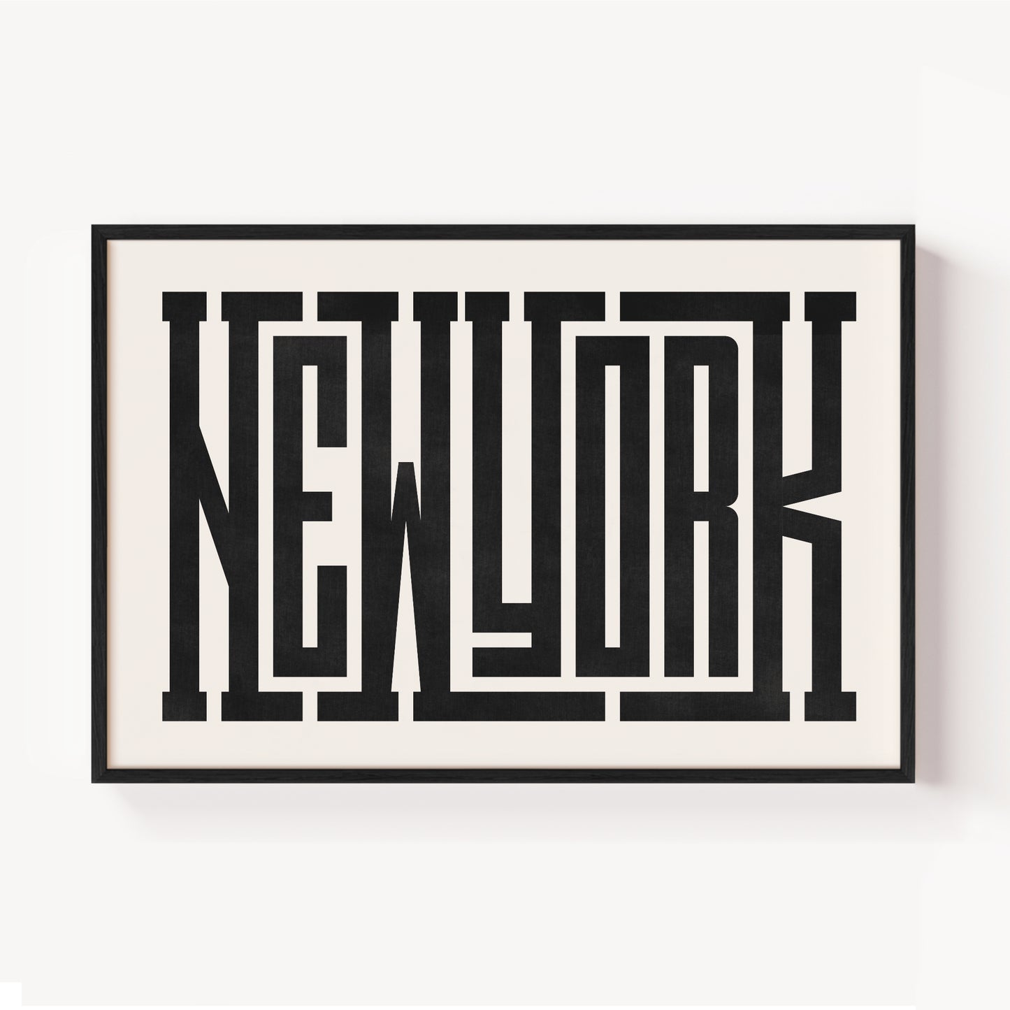 New York - Typography Print